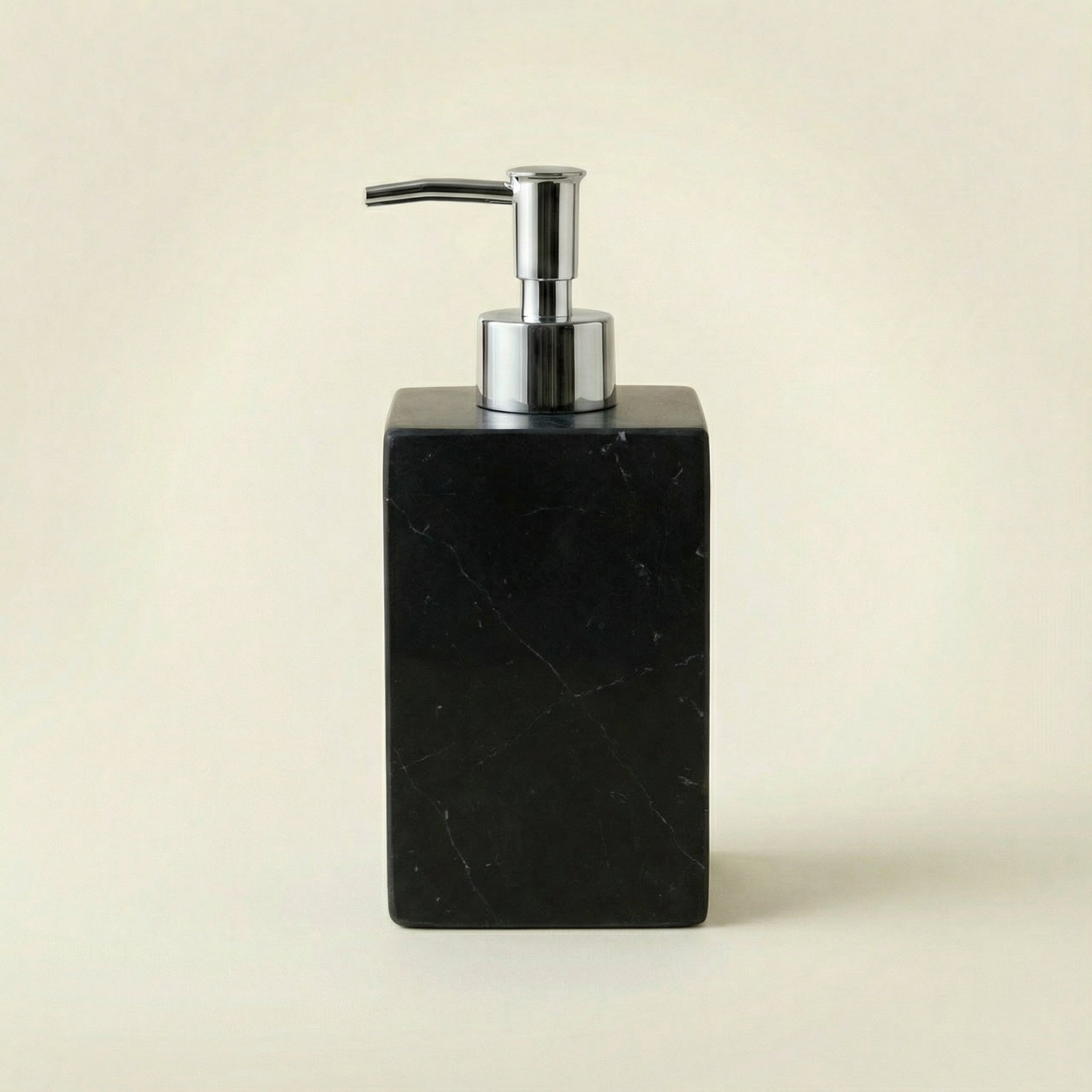 Dispenser Square in Marmo Nero Marquina- Design Luxury