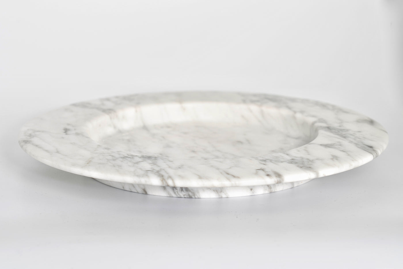 Set di 4 Sotto Piatti in Marmo di Carrara