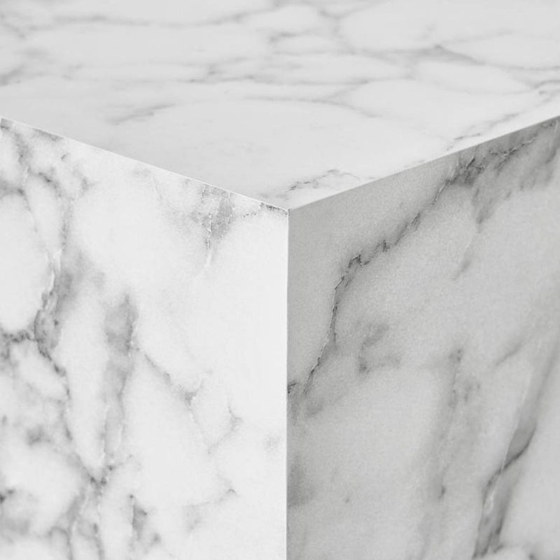 Cubo in marmo Bianco Carrara