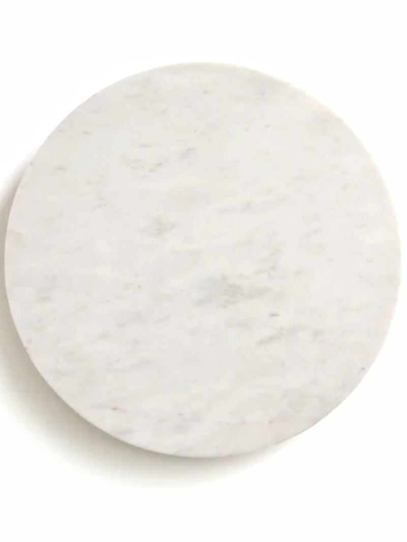 Piatto Girevole in marmo Bianco Carrara