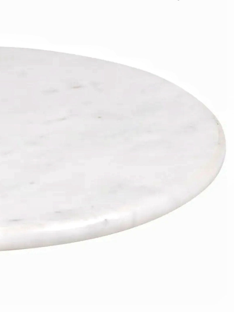 Piatto Girevole in marmo Bianco Carrara