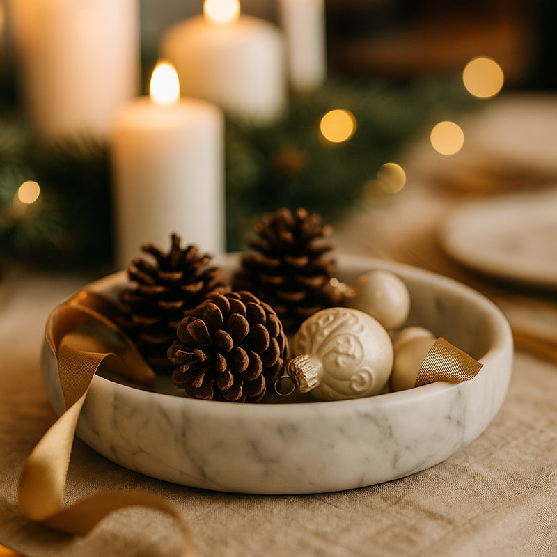Svuota Tasche in Marmo di Carrara