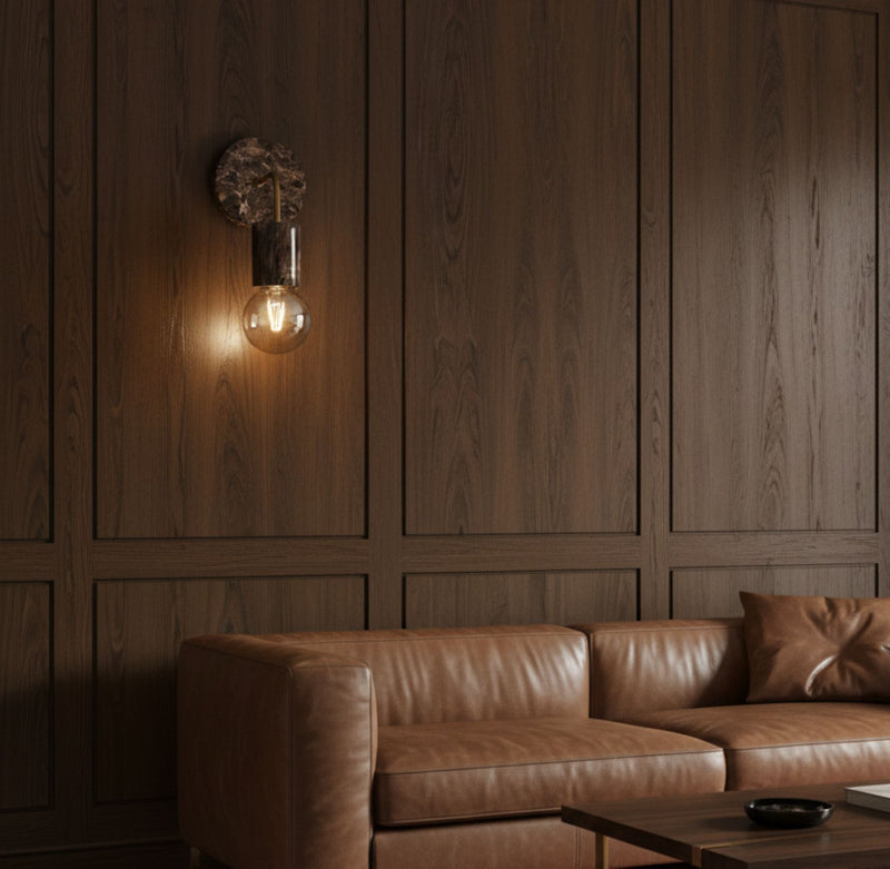 Applique in Marmo Emperador Dark Modello "ELENGANT"