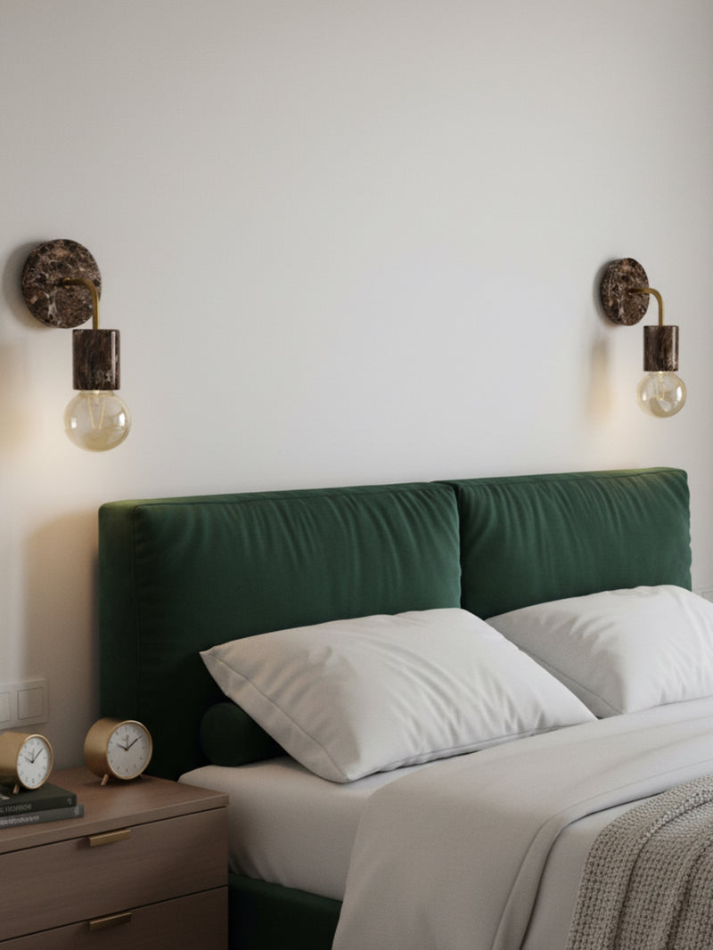 Applique in Marmo Emperador Dark Modello "ELENGANT"