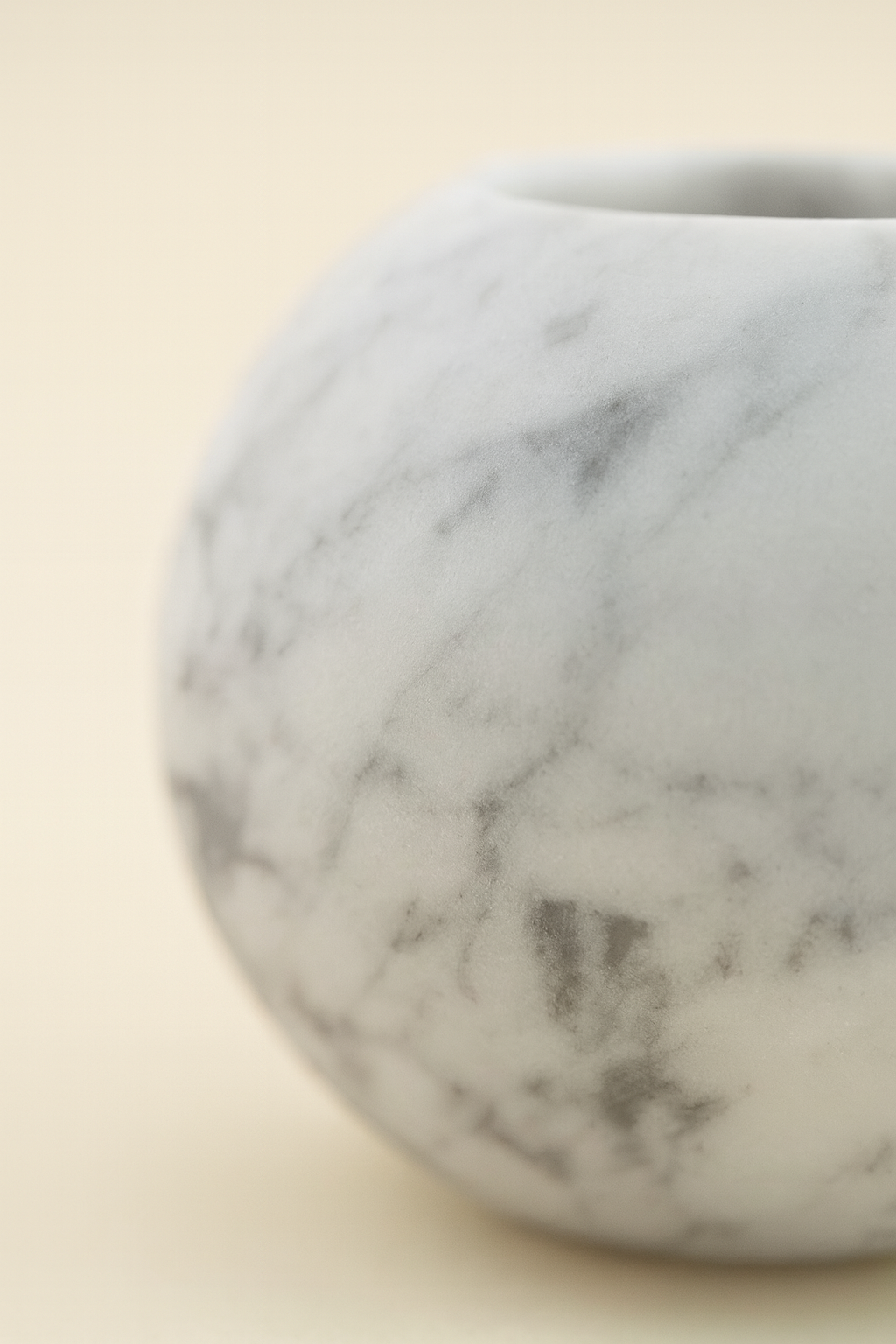 Porta Candela 'Ball' in Marmo