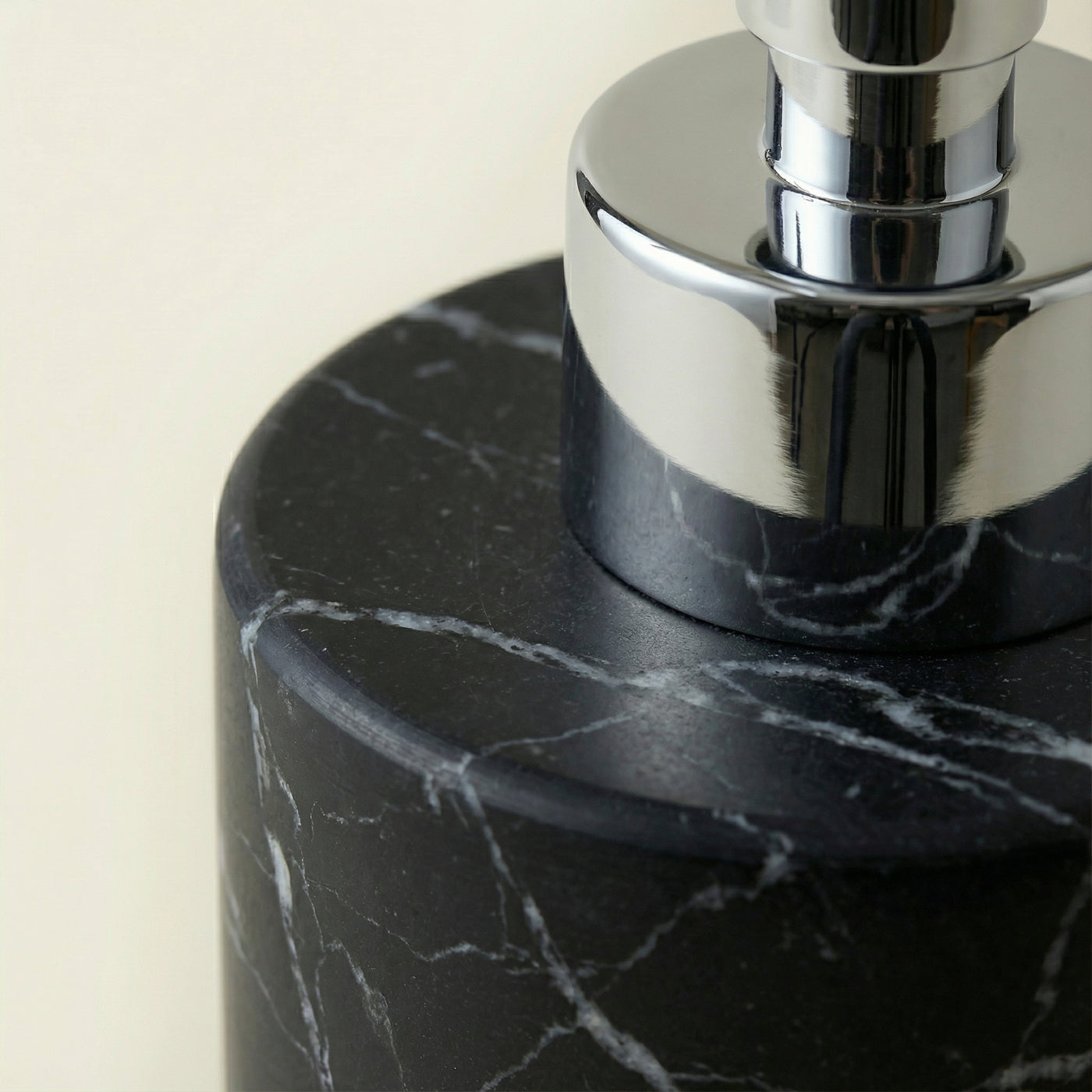 Dispenser in Marmo Nero Marquina - Collezione Minimal