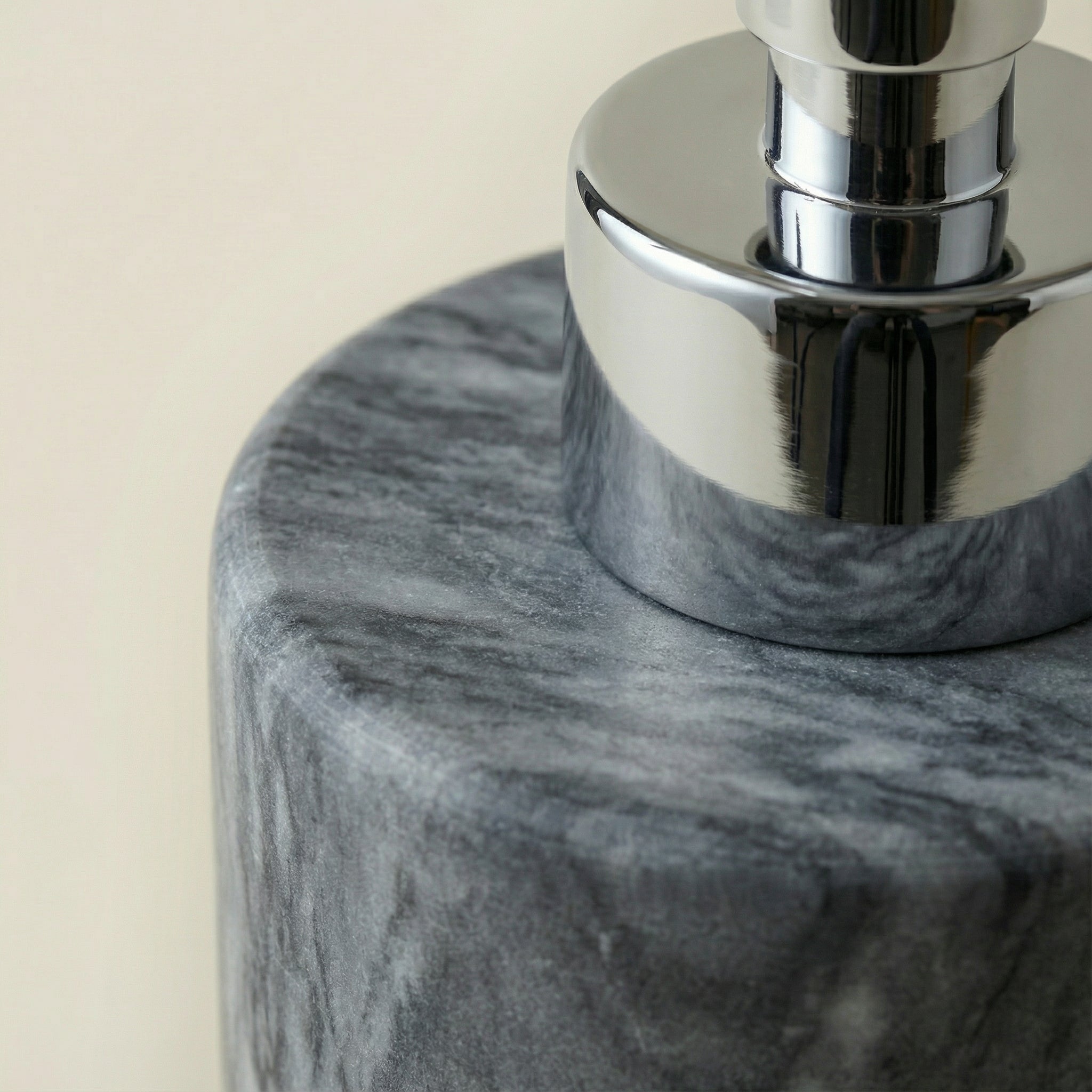 Dispenser in Marmo Grigio Bardiglio - Collezione Minimal