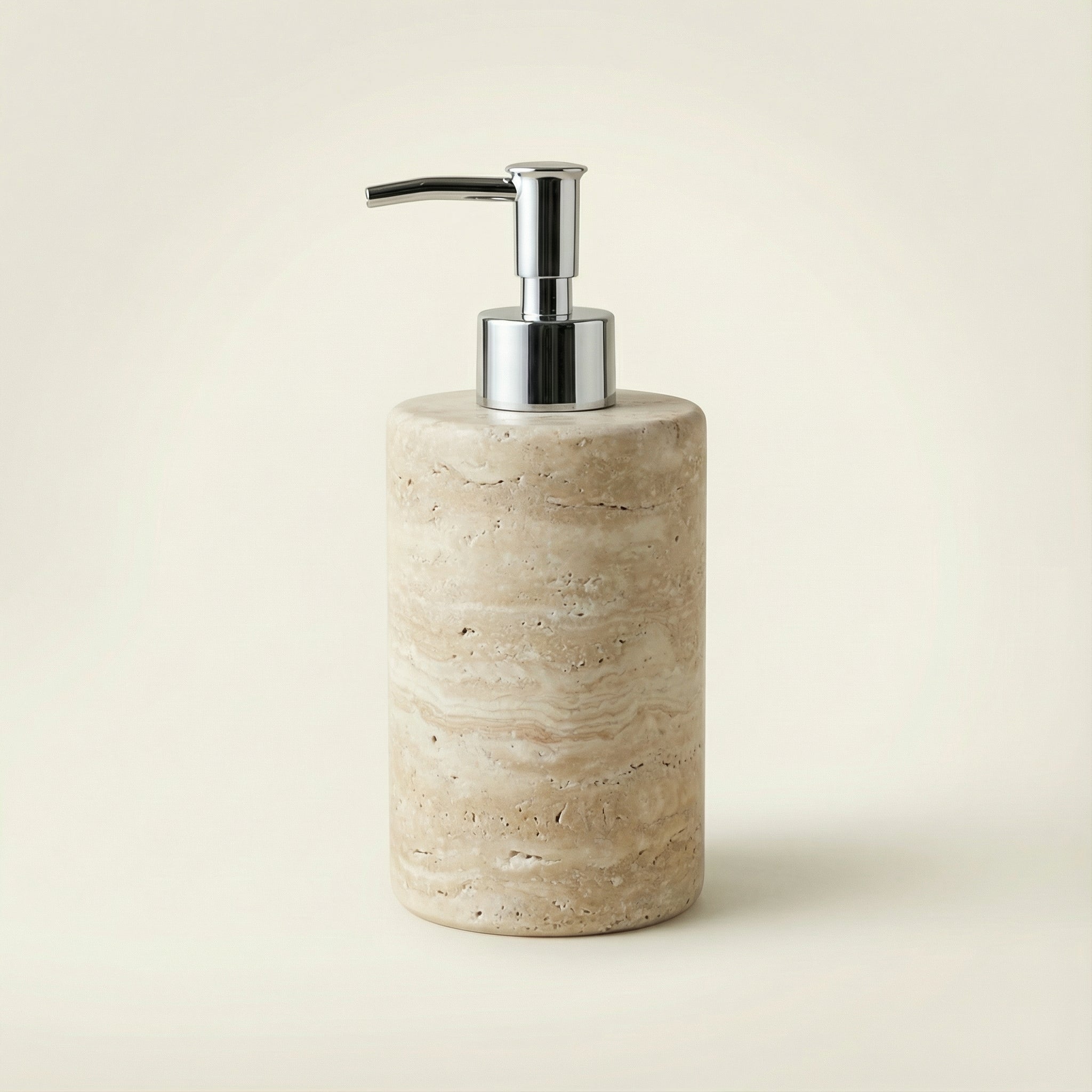 Dispenser in Travertino Classico - Collezione Minimal