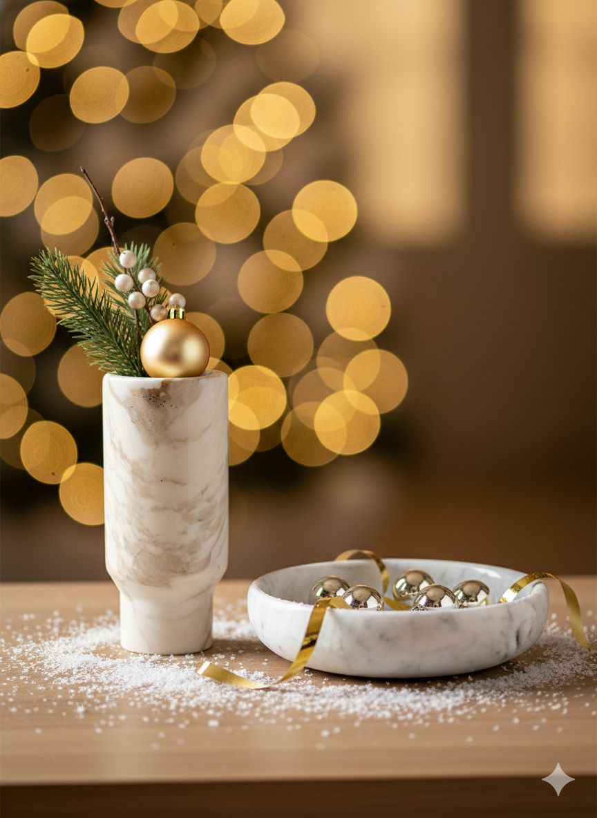 Svuota Tasche in Marmo di Carrara