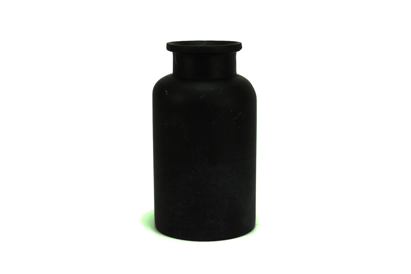 Bottle Antica Farmacia in Marmo Nero Marquina con venature uniche, decorazione elegante per la casa