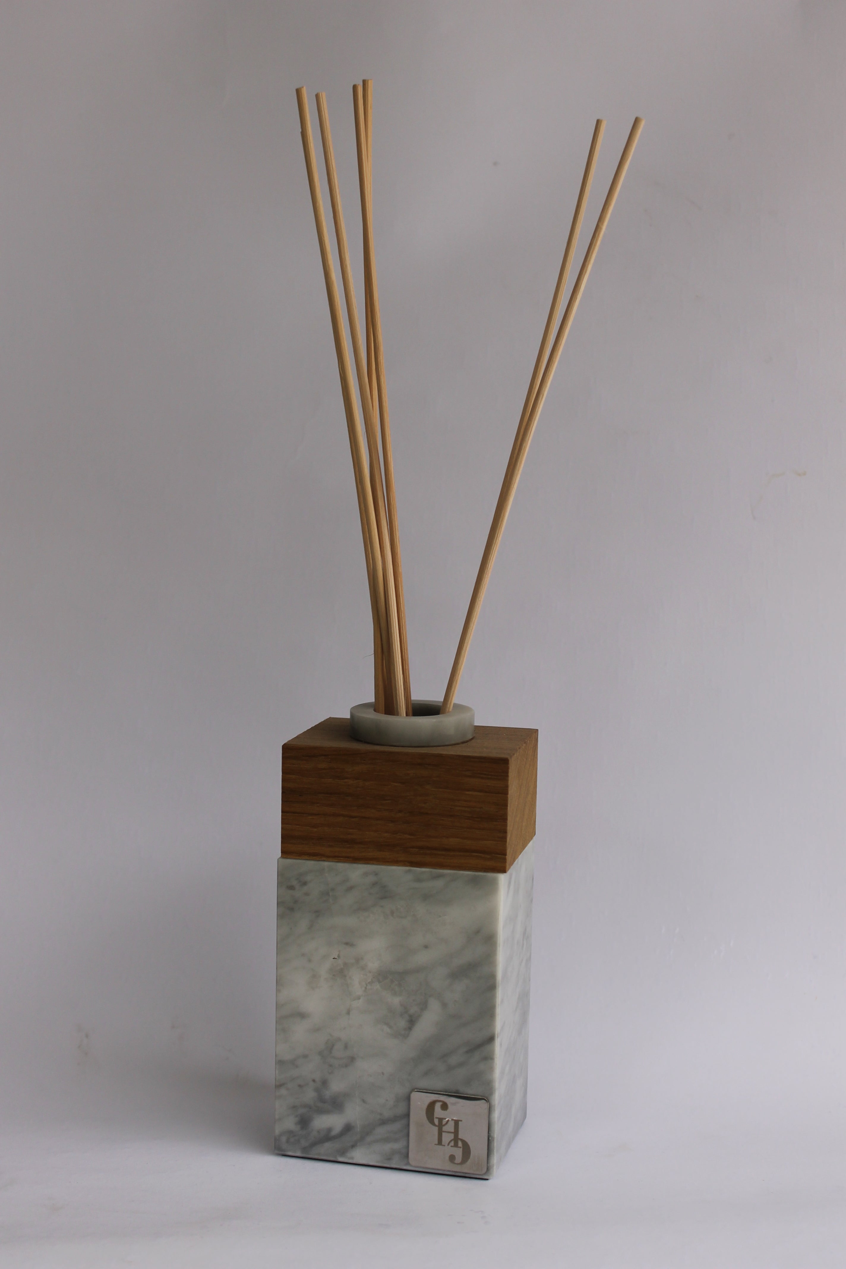 Diffusore di Profumo in Marmo Grigio Bardiglio