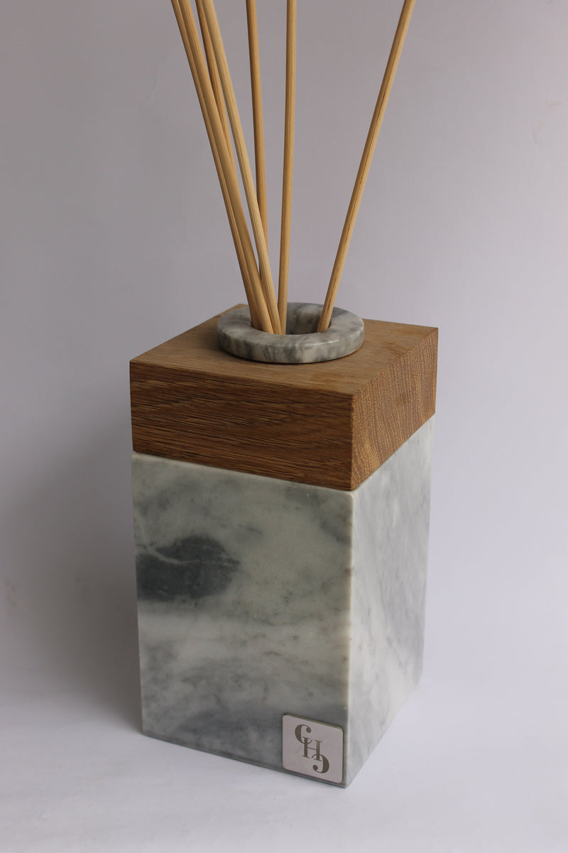 Diffusore di Profumo in Marmo Grigio Bardiglio