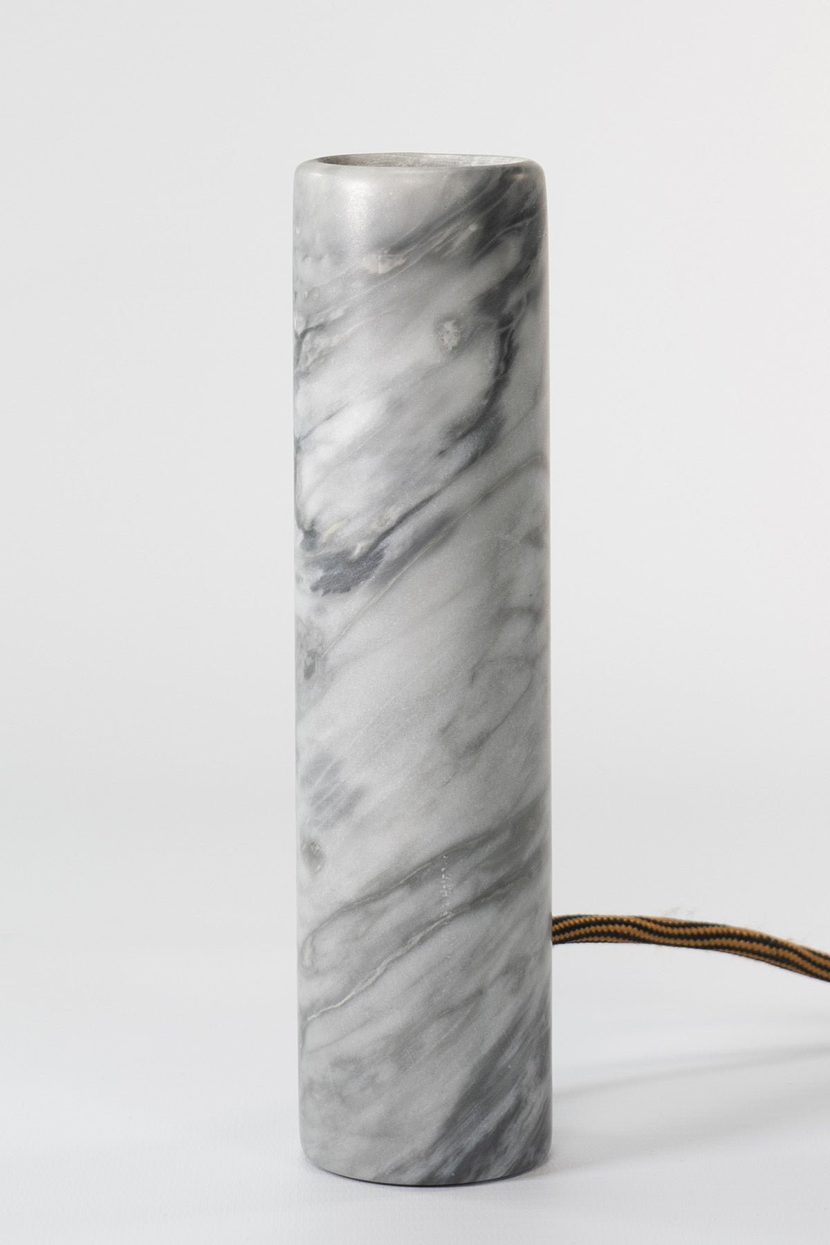 Jedi Lampada Desk in Marmo Grigio Bardiglio