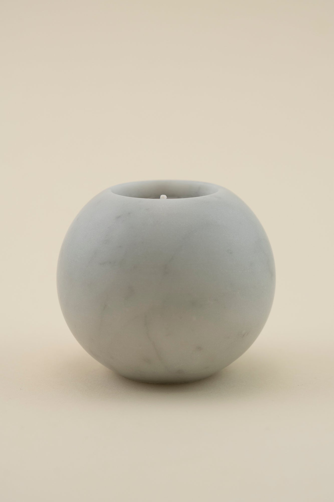 Porta Candela 'Ball' in Marmo