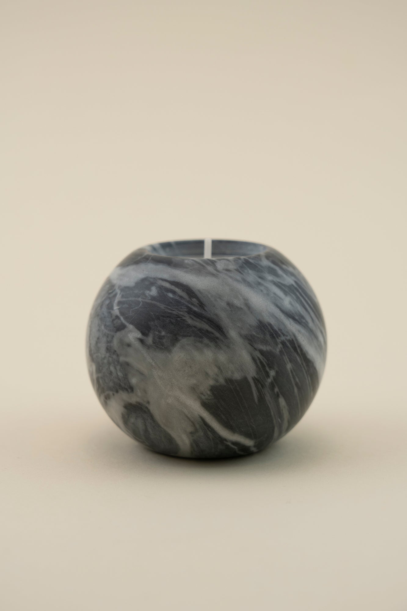 Porta Candela 'Ball' in Marmo