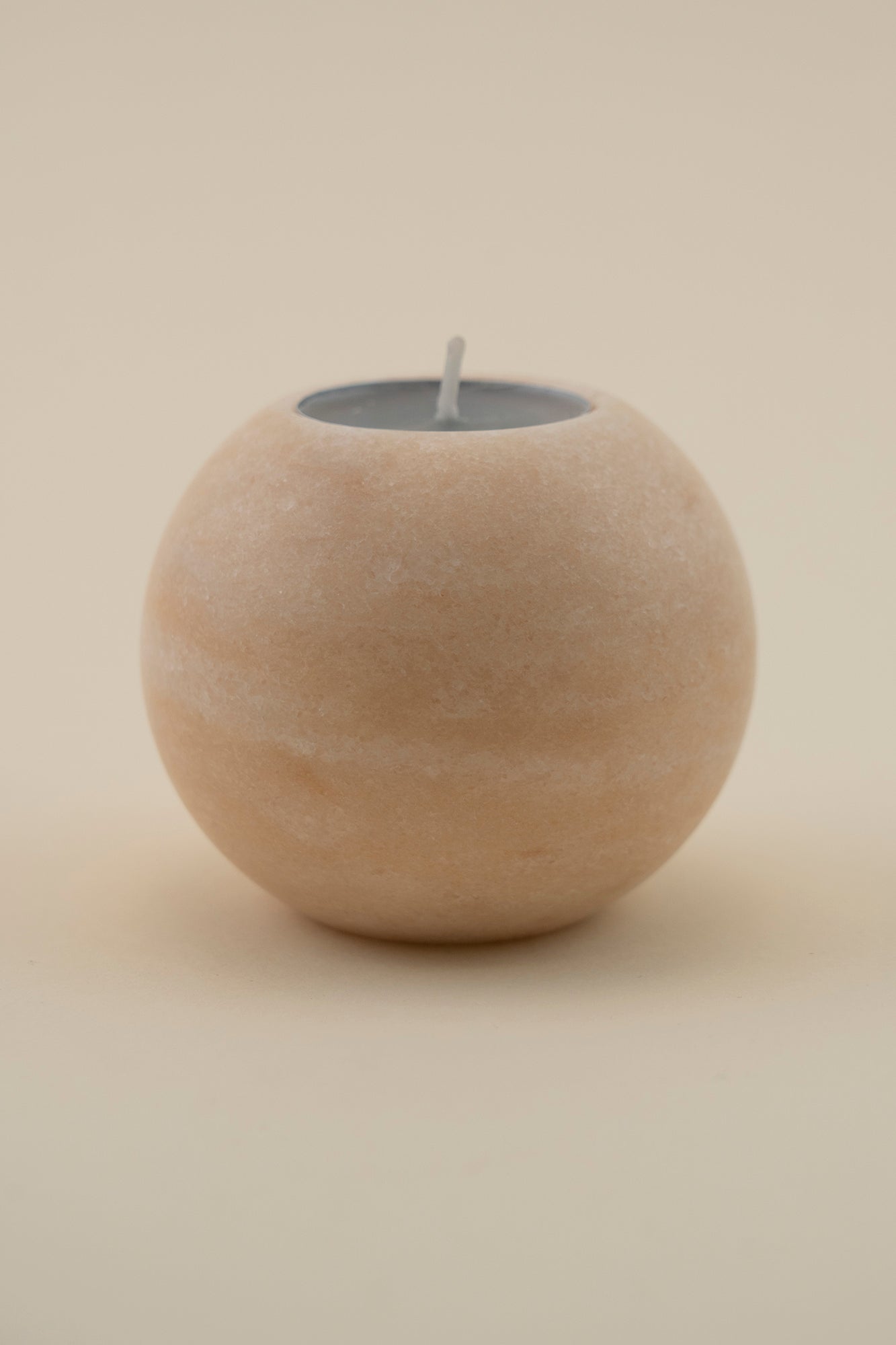 Porta Candela 'Ball' in Marmo